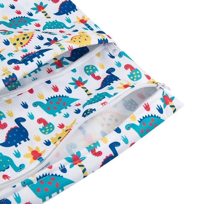 ALVA ALVABABY 2pcs Wet Dry Bags Mommy Bag,Waterproof Reusable,Yoga Gym Bag for Swimsuits or Wet Clothes L-YX2834