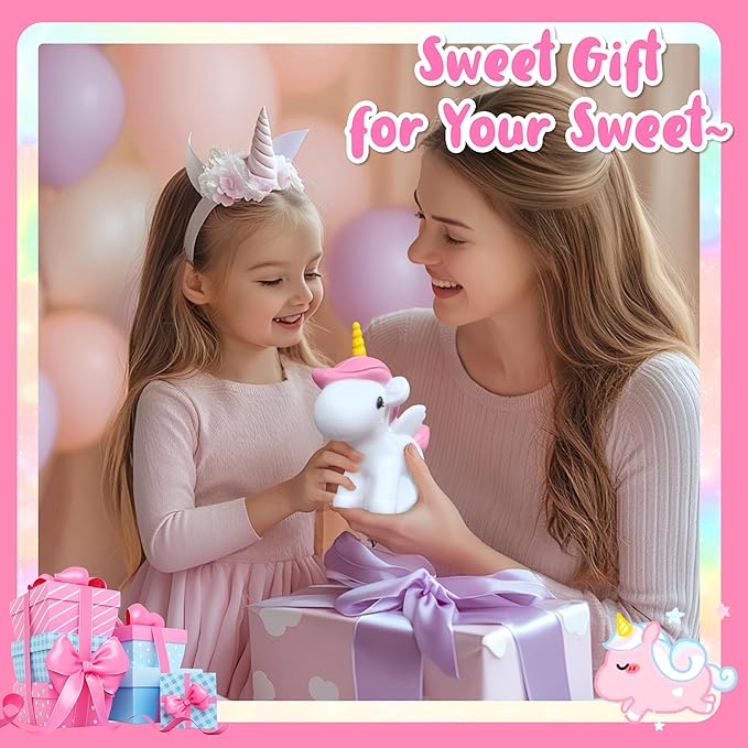 Unicorn Gifts for Girls, Glow in The Dark Blanket, Night Light Kit, Magical Unicorn Toys for Kids, Soft Blanket for Girls Ages 3 4 5 6 7 8 Years Old.