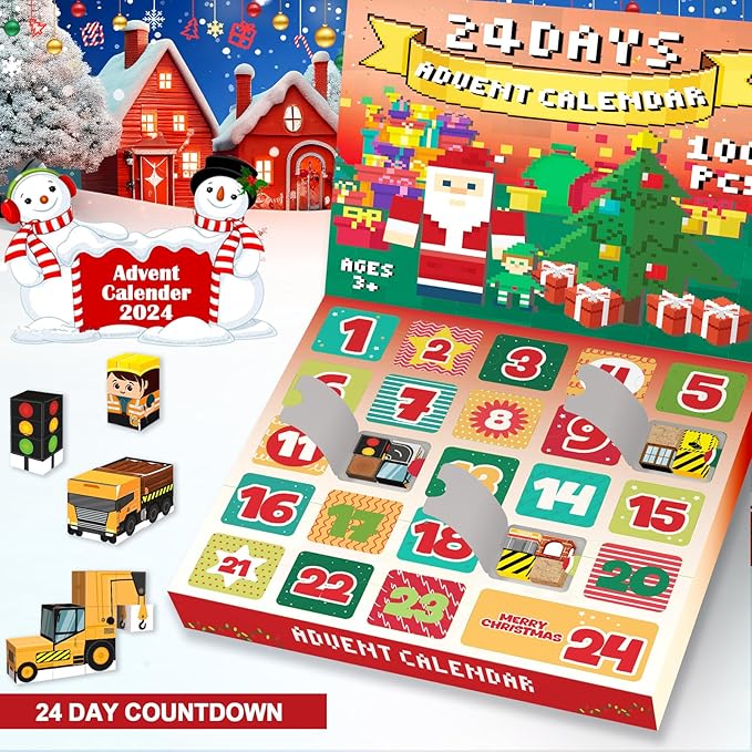 Magnetic Blocks-100PCS Magnetic Building Blocks, Magnetic Blocks STEM Toddler Kids Toys, Construction Toys for Kids Ages 3+, Christmas Birthday Gifts for Boys & Girls