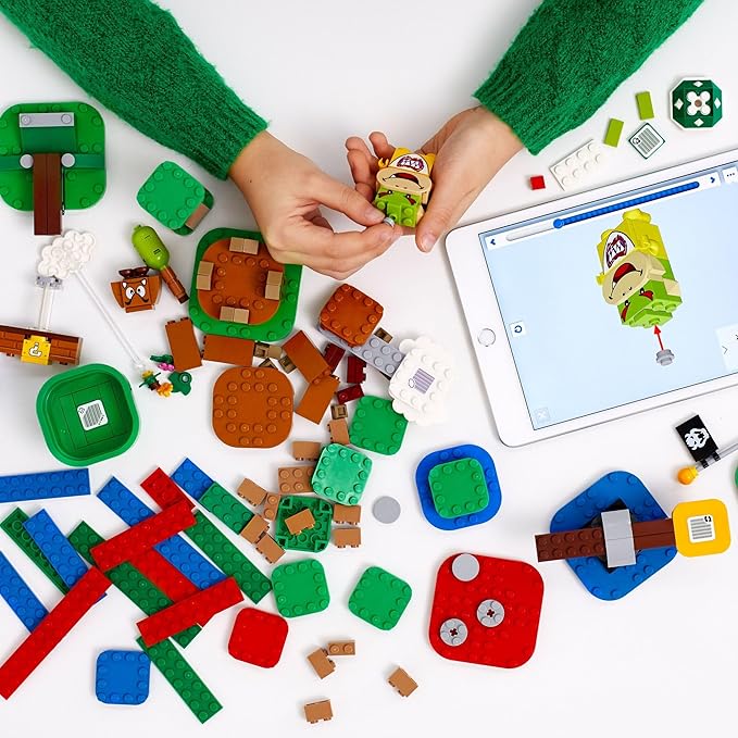 LEGO Super Mario Adventures with Mario Starter Course Set, Buildable Toy Game, Birthday Gift for Super Mario Bros. Fans and Kids Ages 6 and Up with Interactive Mario Figure and Bowser Jr., 71360