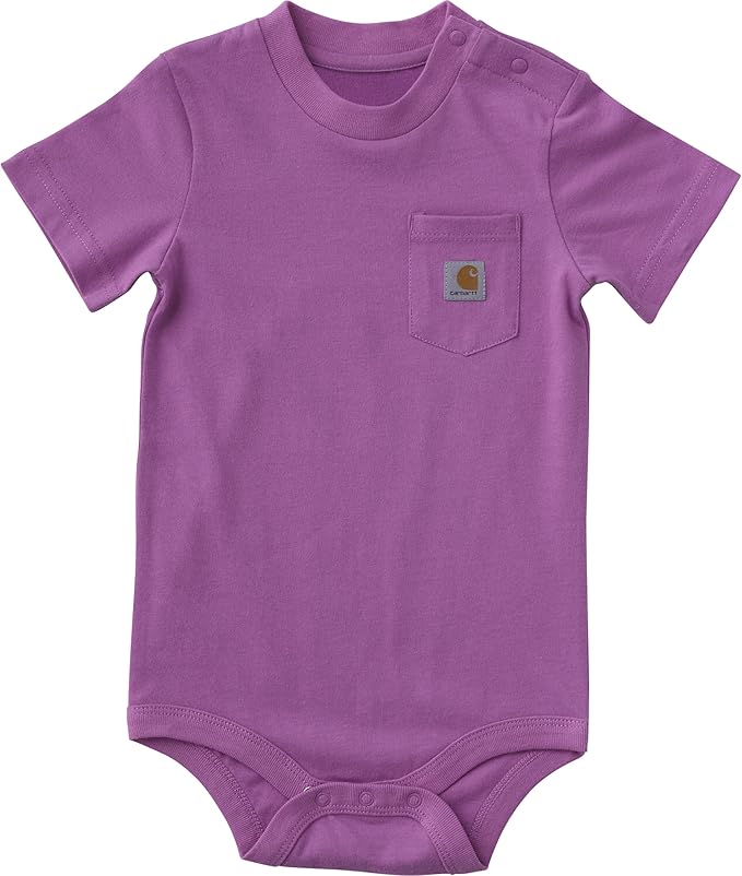 Carhartt Unisex Baby, Short-sleeve Bodysuit Pocket T-shirt