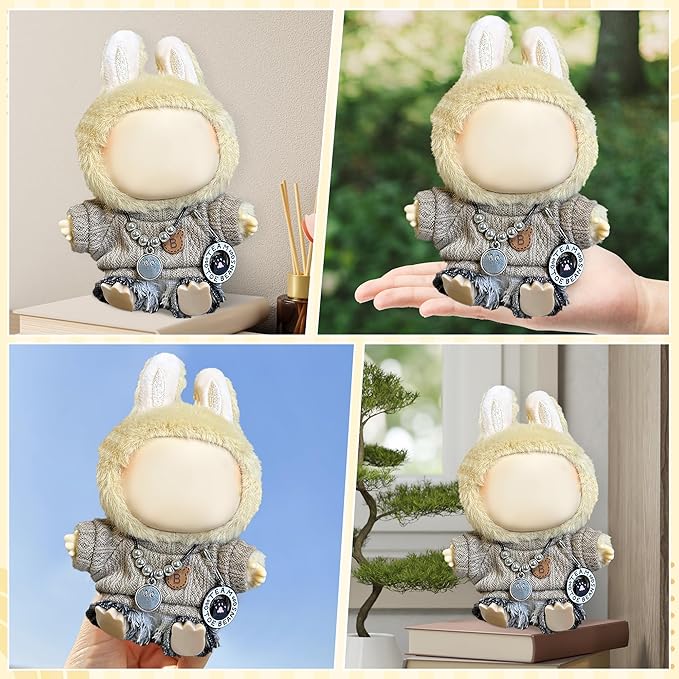 Clothes Fit for 17CM Doll, Fashion Doll Clothes Outfit Set Cute Theme Designer Toys Dress Accessories for Collector Fans Display (Cityman)