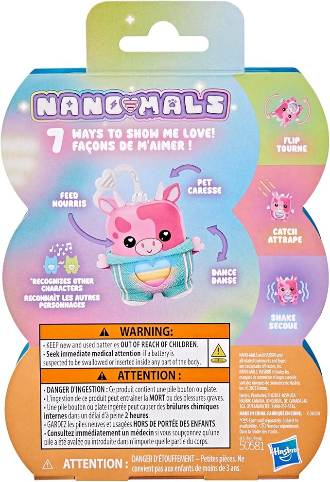Mootilda The Pink Cow, Electronic Pet Cow Toy, 70+ Responses, Interactive Fidget Toys for Girls & Boys Ages 5+