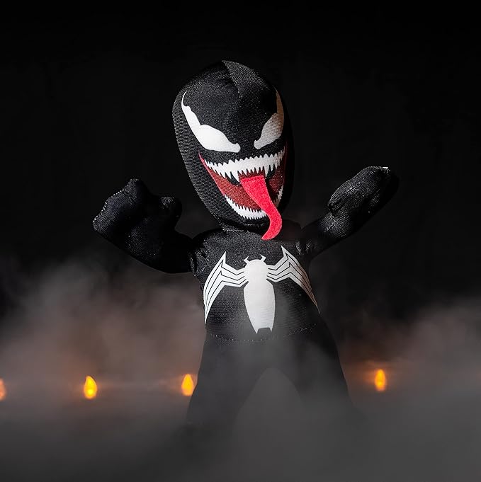 Bleacher Creatures Marvel Venom 10" Plush Figure - A Superhero for Play or Display