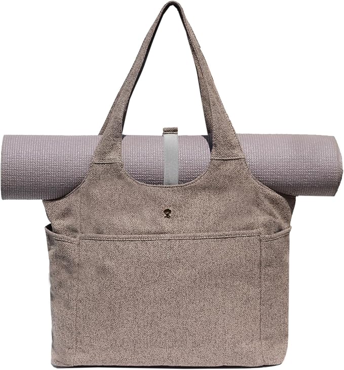 ESVAN Yoga Tote Bag Mat bag Women Shoulder Bags Carryall Tote for Travel Office Workout Gym Nurse Beach