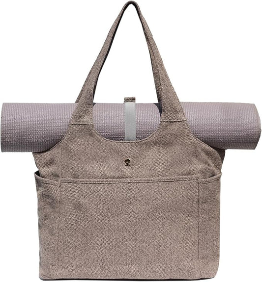 ESVAN Yoga Tote Bag Mat bag Women Shoulder Bags Carryall Tote for Travel Office Workout Gym Nurse Beach