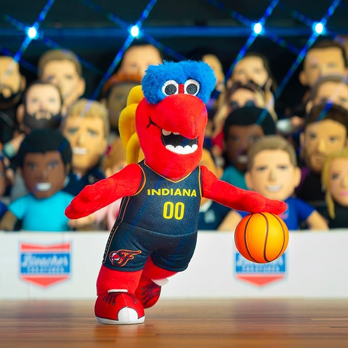 Bleacher Creatures Indiana Fever Freddy 10" WNBA Mascot Plush Figure - A Mascot for Play or Display