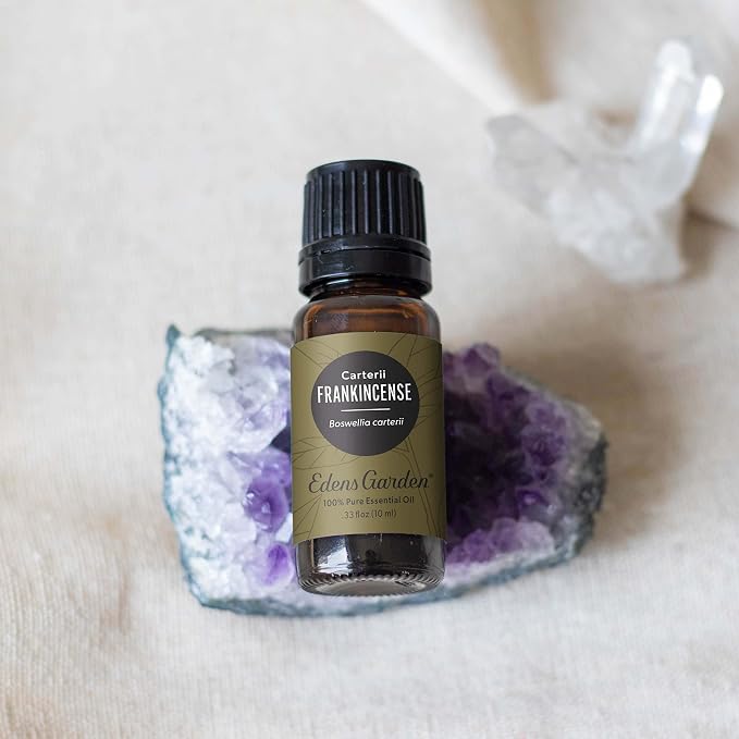 Edens Garden Frankincense- Carterii Essential Oil- 100% Pure Premium Grade, Undiluted, Natural, Therapeutic, Aromatherapy, The Best for Diffuser, Face, Candle, Hair 10 ml (.33 fl oz)