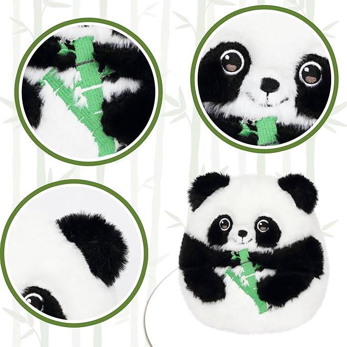 Easfan Panda Plush Pillow Soft Plush Toy Cute Stuffed Animal Home Room Decoration Birthday Festival Gifts for Girls,Kids,Toddlers