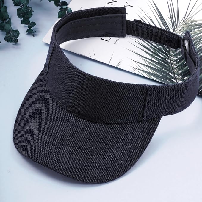 Marrywindix 1 Piece of Sport Wear Athletic Visor Sun Sports Visor Hat Visor Adjustable Cap for Women and Men