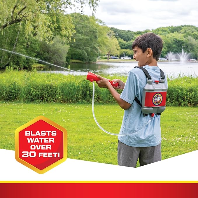 Paw Patrol Water Backpack Water Toy, Outdoor Water Blaster for Kids