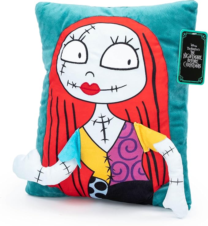 Disney Nightmare Before Christmas Sally 3D Snuggle Plush Pillow - Super Soft Plush Pillow - Measures 15 Inches