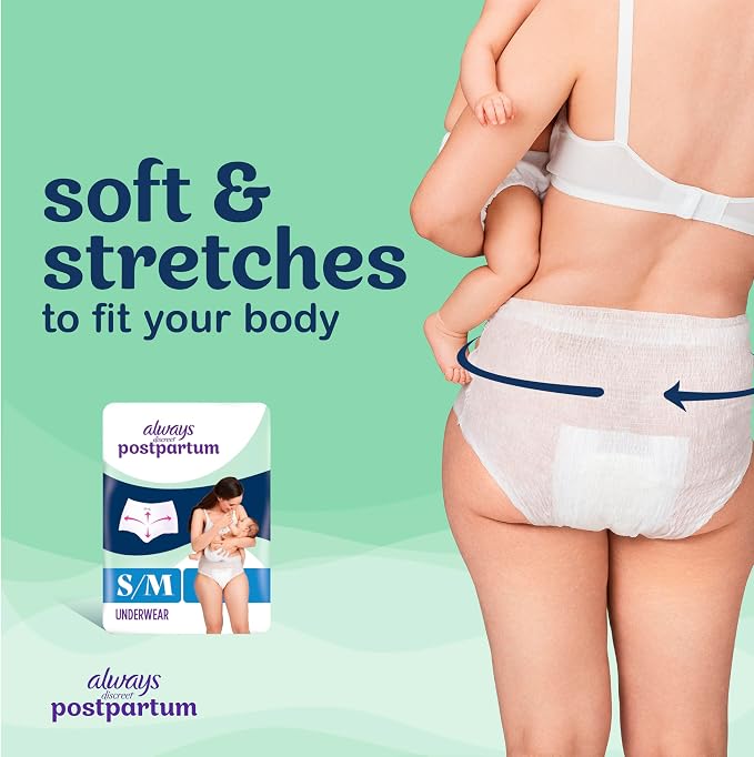 Always Discreet Post-partum UW XL, 14ct. (Pack of 3)