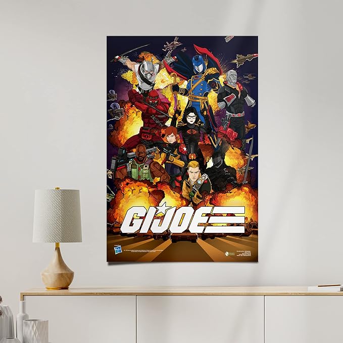 Desert Cactus GI Joe Poster 24 x 36 inch Room Office Décor Decoration Official Fan Gear (24x36,Design 3)