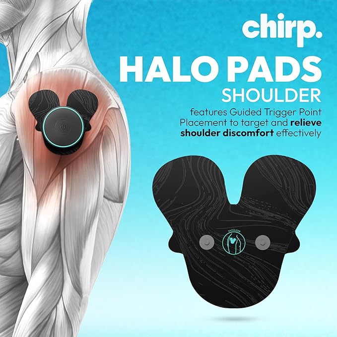 Chirp Halo Pads – Targeted Pain Relief, Deep Tissue Support, Muscle Recovery for Back, Shoulders, HIPS, & More