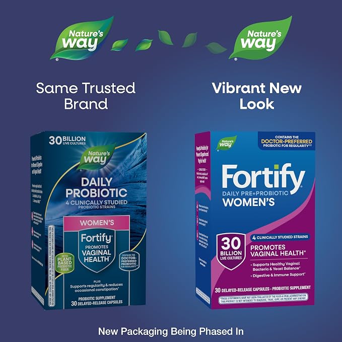 Nature's Way Fortify Women’s Probiotic 30 Billion CFU, 30 ct