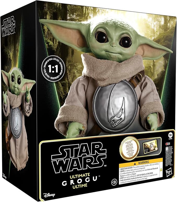 STAR WARS Ultimate Grogu, 1:1 Scale Premium Animatronic, Limited Edition Life-Size Replica Ages 14+ (2026)