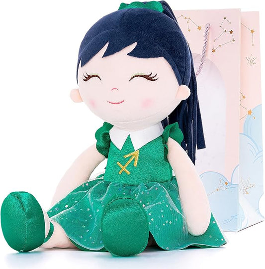Baby Girl Gifts Plush Dolls Constellations Zodiac Doll Birthday Gift 17 inches Sagittari