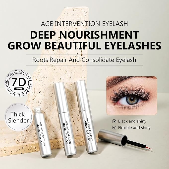 Lash Serum for Eyelash Growth, 4ML Advanced Nourishing Formula for Longer, Fuller & Thicker Looking Lashes | Gentle Eye Treatment for Healthy Lash Appearance