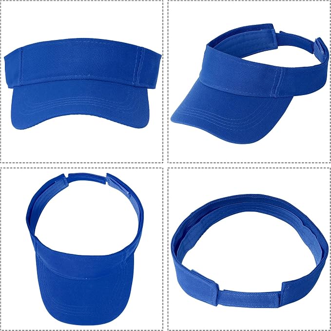 Marrywindix 1 Piece of Sport Wear Athletic Visor Sun Sports Visor Hat Visor Adjustable Cap for Women and Men