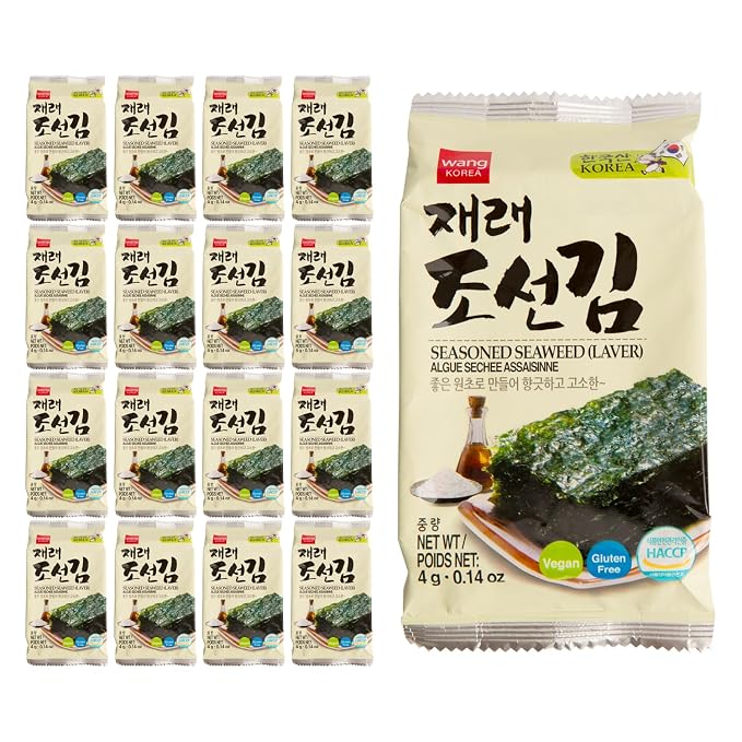 Wang Korean Snack On The Go - Seaweed Snack, Bulgogi Udon