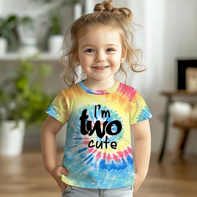2nd Birthday Outfits for Toddler Girls im Two Cute Shirt Girl 2 Years Old Second Birthday
