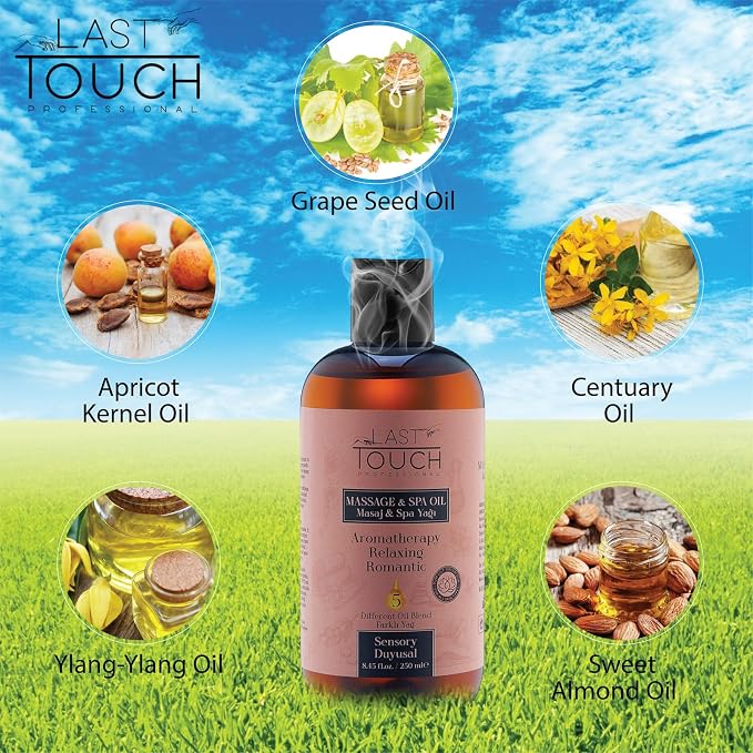 Sensual Massage Oil for Couples Sexual - Massage Oils for Date Night - Massage Oil for Massage Therapy - Aromatherapy Oil for Intimate Moments (Sensory)