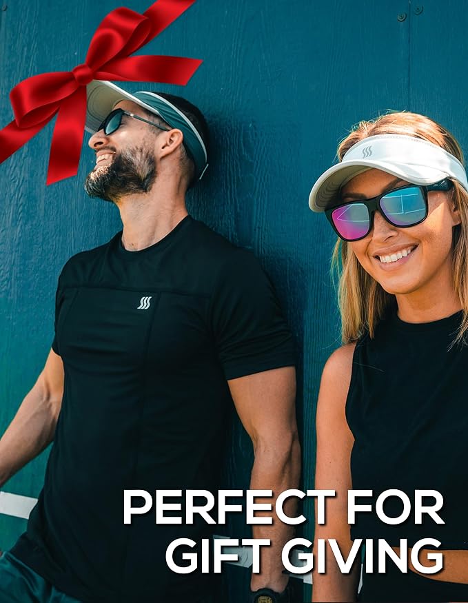 Sport Visor for Women. Sweat‑Wicking Visor for Running, Pickleball, Tennis & Golf. Lightweight & Adjustable Fit