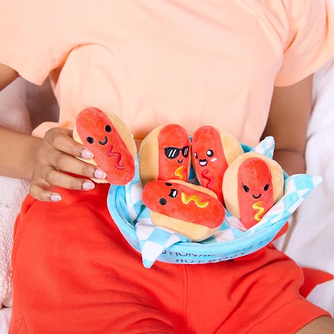 WHAT DO YOU MEME? Emotional Support Hot Dogs – Emotional Support Plushies, Cute Stuff & Funny Gifts by Relatable