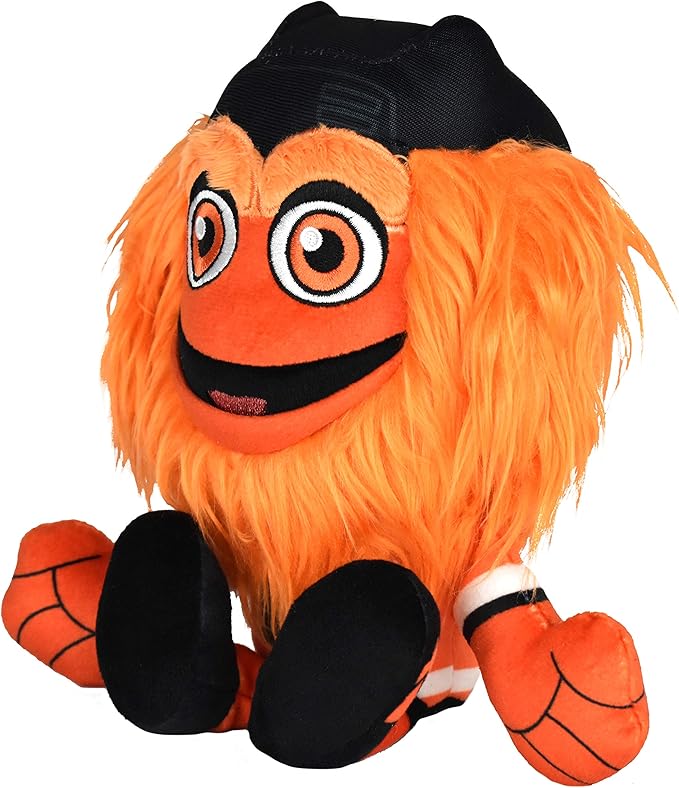 Bleacher Creatures Philadelphia Flyers Gritty 8" Kuricha Sitting Plush - Soft Chibi Inspired Mascot