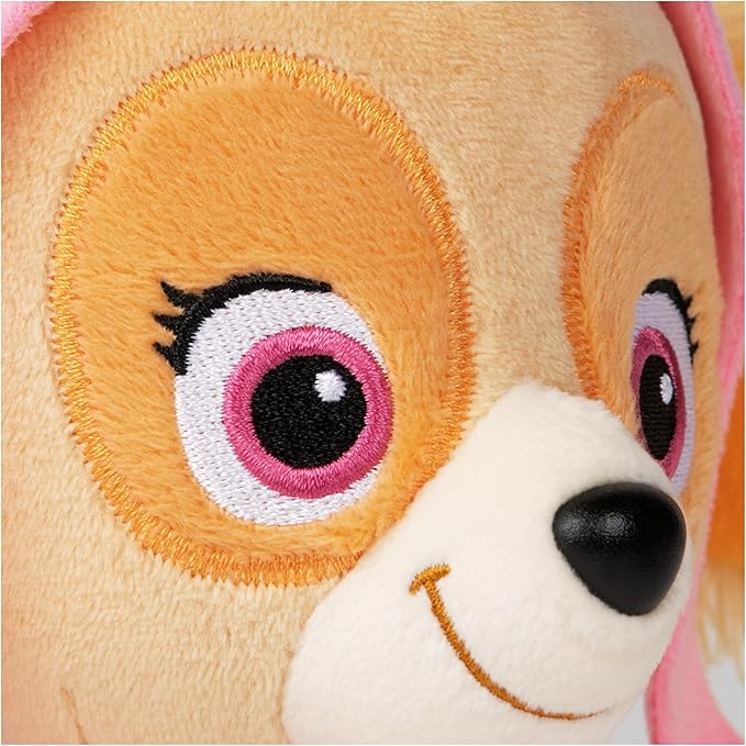 GUND Official PAW Patrol Skye in Signature Aviator Pilot Uniform Plush Toy, Stuffed Animal for Ages 1 and Up, 6" (Styles May Vary)
