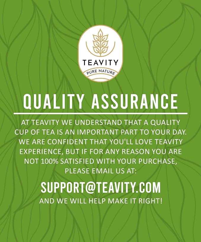 Organic Green Tea Pods for Keurig - Unsweetened Green Tea for K Cup Machines by Teavity (36 Tea Pods)