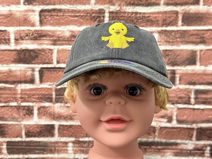 Embroidered Animal Baseball Hats for Boy and Girl