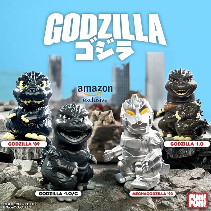 Super7 Fun! Fun! Toho MechaGodzilla '93 Vinyl Figure - 5" Toho Godzilla Action Figure Kaiju - Classic Movie Monster Fans Collectibles & Retro Toys - Movie Model for Collectors & Display Figurine