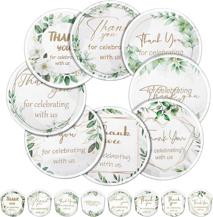 Gejoy 24 Pcs Wedding Foldable Fan Style Summer Flower Handheld Round Folding Flying Disc for Women Man Daily Use Festival Wedding Party Favors Decorations Portable, 8 Style