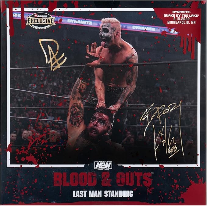 Ringside Blood & Guts (Darby Allin vs Brody King) - AEW Exclusive 2-Pack Toy Wrestling Action Figures
