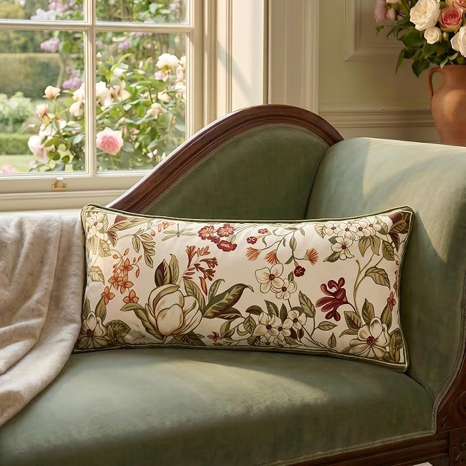 Designer Velvet Throw Pillow Covers,28"x12" Set of 2-Grace A | Pillow Cover,Concealed Zipper Design,Dragonfly Pattern,Sofas,Bedroom,Living Room,Lounge Chairs,All Season Home Decor