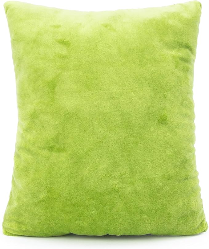 Jay Franco Marvel Spidey & His Amazing Friends Hulk 3D Snuggle Plush Pillow - Super Soft Green Avengers Pillow - Measures 15 Inches