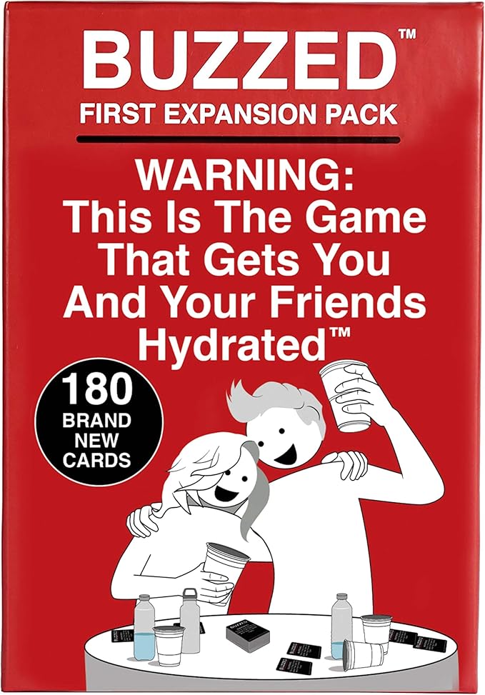 WHAT DO YOU MEME? Buzzed Expansion Pack #1, The Hilarious Adult Drinking Game, Perfect for Bachelor Party Fun, 180 Cards to Add to The Core Game