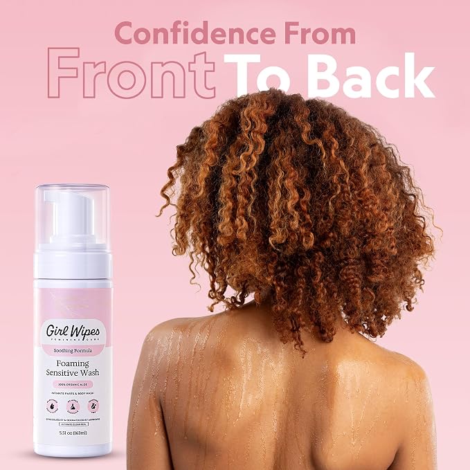 Feminine Foaming Wash for Women, pH Balanced & Fragrance Free, Gentle Aloe & Botanical Blend, Gynecologist & Dermatologist Approved, Vegan & Cruelty-Free Hygiene Intimate Care (1-Pack)