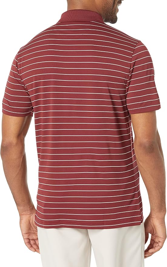 Amazon Essentials Men's Moisture Wicking Golf Polo Shirt, Short Sleeve, Slim-Fit, Quick-Dry, Active Wear