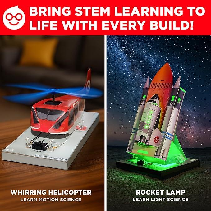 Doctor Jupiter STEM Projects Kit for Kids Ages 8+ | Learning & Educational Science Projects Kit, Crafts for Kids | Birthday Gift Ideas for 8-9-10-11-12 Year Old Boys & Girls