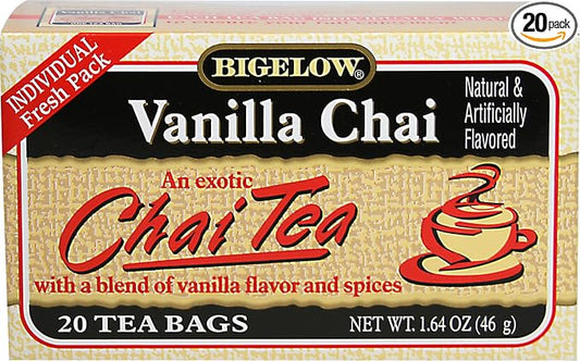 Bigelow Tea Black Tea Vanilla Chai - 20 Tea Bags2