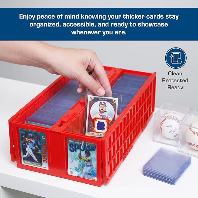 BCW 59 PT Thick Card Top Loaders | Protective Thick Toploaders for Trading Cards Up to 59PT | Rigid Card Toploader for Memorabilia & Collectibles | 1 Pack