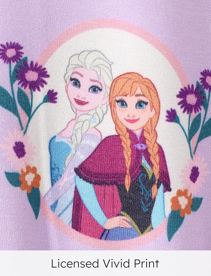 Disney Minnie Mouse Frozen Princess Marvel Toddler Girls Clothes Long Sleeve Sweatshirt + Leggings 2pcs Outfits Set 2-6Y