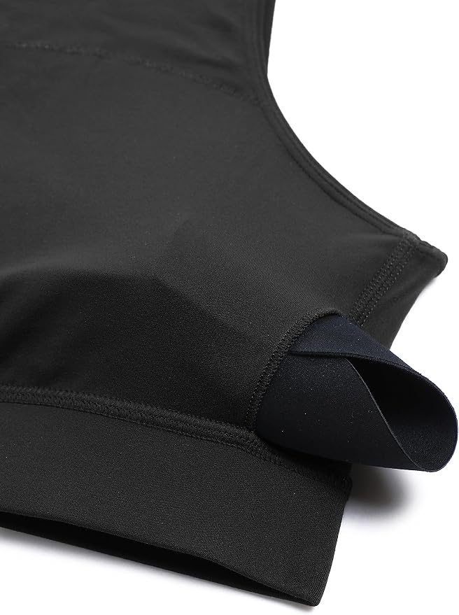 CRZ YOGA Butterluxe One Shoulder Sports Bras for Women - Sleeveless One Strap Low Impact Asymmetrical Workout Yoga Tops