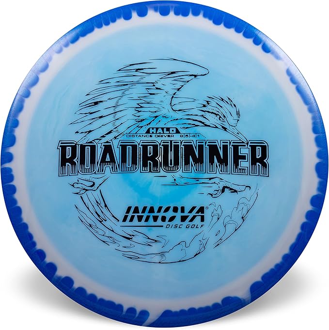 Innova Halo Star Roadrunner Disc Golf Distance Driver – Understable Disc Golf Driver Reliable and Straight Disc Golf Driver (Colors Will Very)