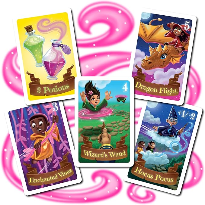 My First Magic School Board Game - A Magical Wizard Adventure Game for Kids Ages 5 and Up, Learn New Skills While Casting Spells and Racing Across The Enchanted Grounds