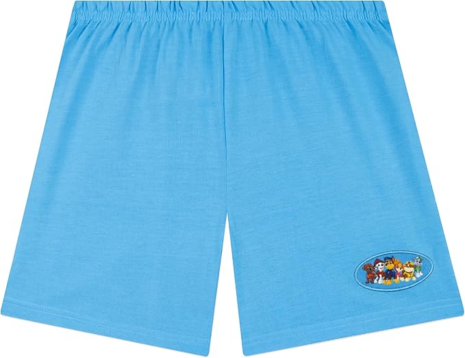 Paw Patrol Pajamas, Marshall And Chase Pajamas, Short Sleeve Boys Pjs, Summer Pjs For Boys