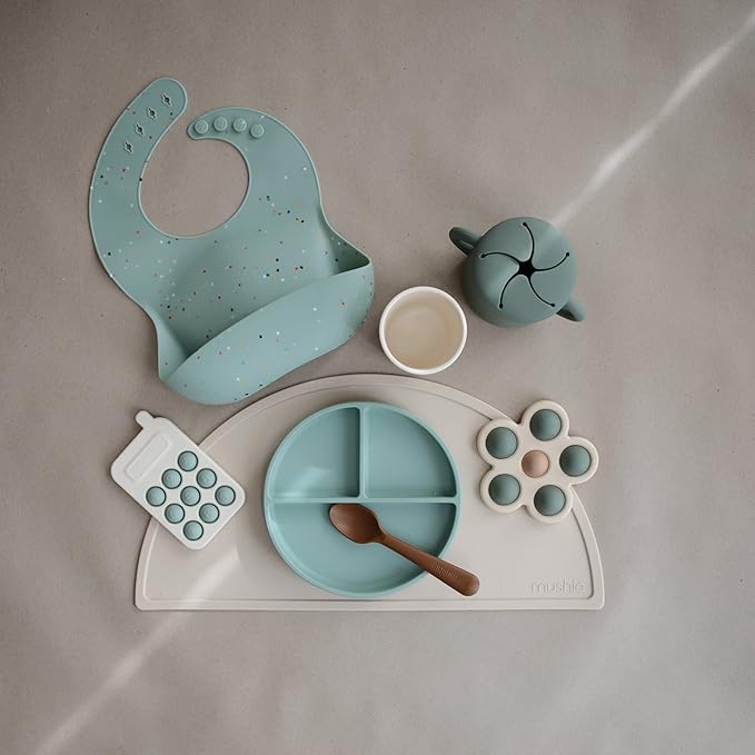 mushie Phone Press Toy (Cambridge Blue)